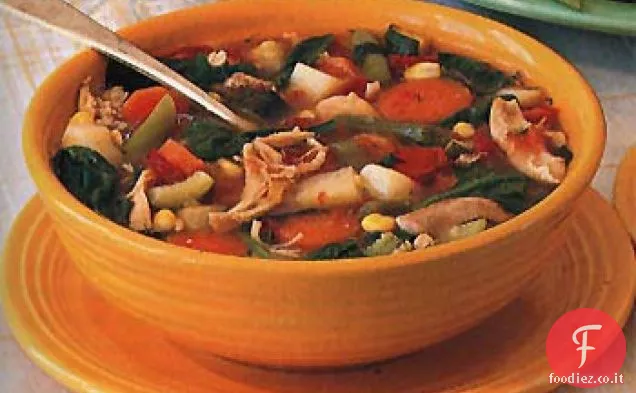 Victory Garden Pollo-Zuppa di verdure