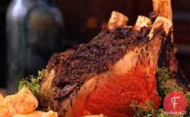 Arrosto di costine alle erbe