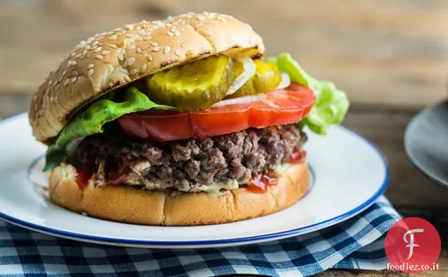 L'hamburger dell'amante degli hamburger