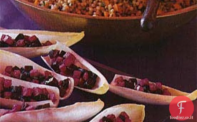 Couscous israeliano con Zucca arrosto e limone conservato
