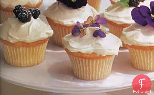 Cupcakes con fiori