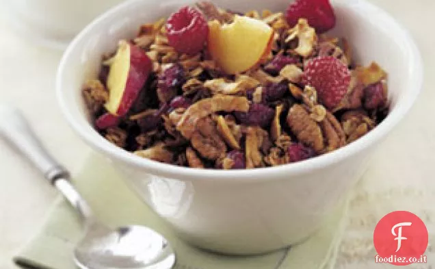 Muesli di mirtilli e mandorle