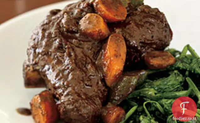 Gambi di agnello brasati con Coriandolo, finocchio e anice stellato