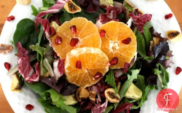 Ricetta di insalata di avocado Clementine festive