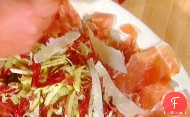 Prosciutto di Parma con Insalata di Mele Parmigiano