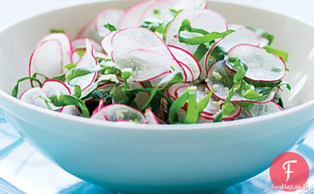 Insalata di ravanelli e acetosa
