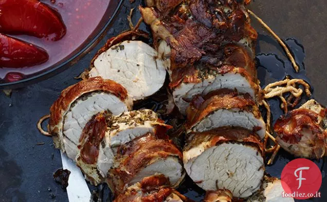Filetto di maiale con chutney di prugne