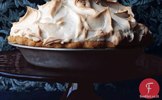 Torta di meringa al limone