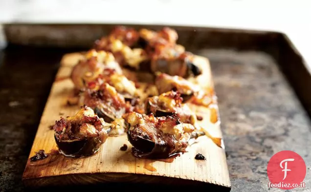 Fichi in tavola con Pancetta e Formaggio di Capra
