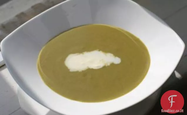 Zuppa di acetosa alla francese