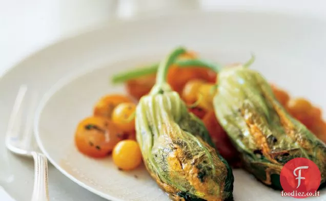Fiori di zucca ripieni