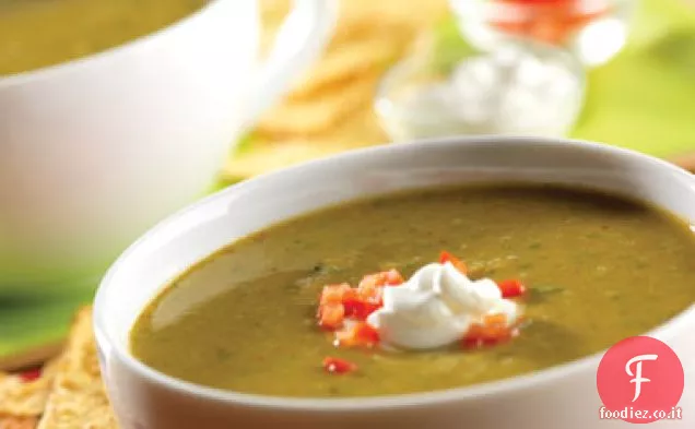 Zuppa di guacamole festivo