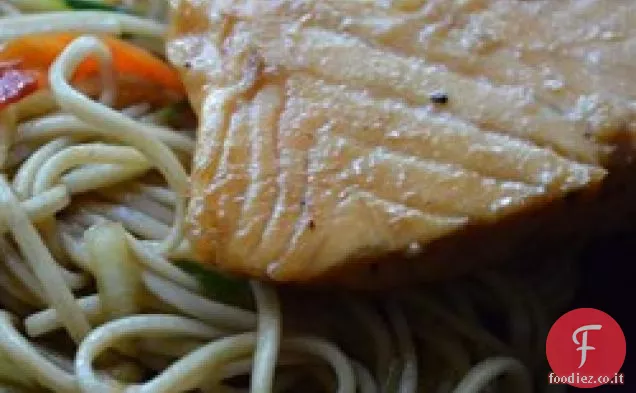 Salmone glassato Acero-Soia
