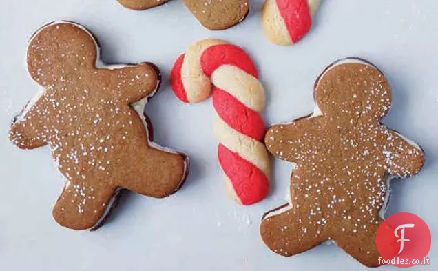 Panini con biscotti di pan di zenzero