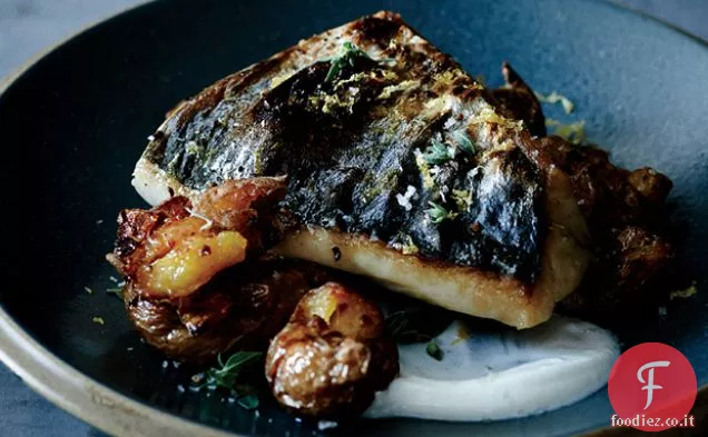 Sgombro con patate tritate e origano