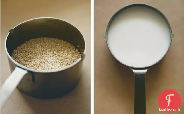 Insalata di quinoa di cocco + spinaci