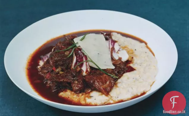 Ragù di stinco di agnello con Granella di Anson