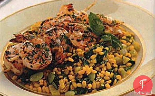 Orzo Risotto con verdure primaverili