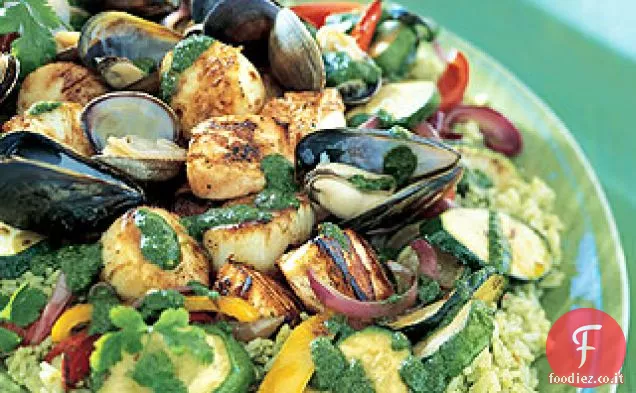 Tricolor Verdure saltate con semi di cumino e origano