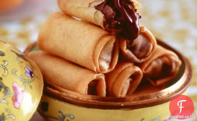 Cioccolato Kumquat Involtini primavera