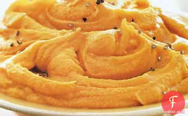 Purea di zucca e carota con Sciroppo d'acero