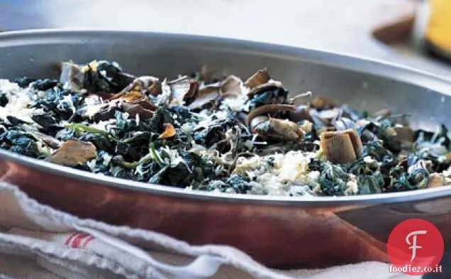 Tian di carciofi e spinaci