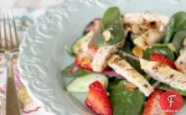 Insalata di spinaci alla fragola