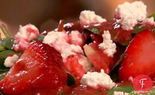 Insalata di fragole e spinaci