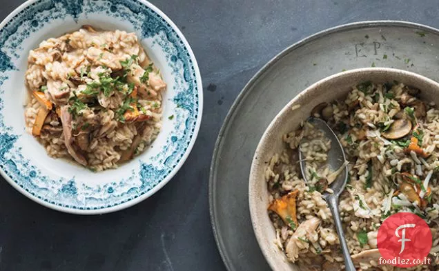 Risotto di Tacchino e funghi