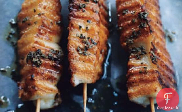 Formaggio bianco alla griglia con Olio di Origano