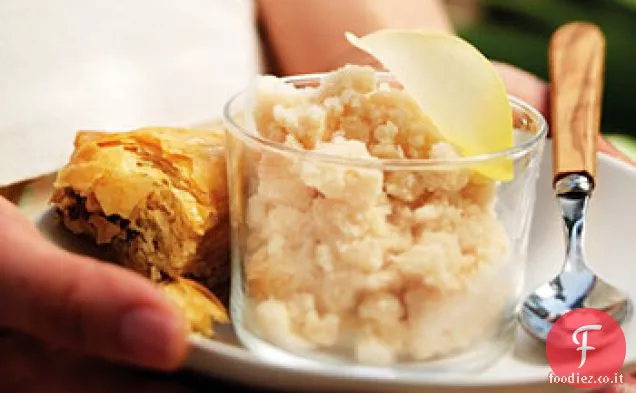 Baklava con Acqua di Rose e Tè Granita