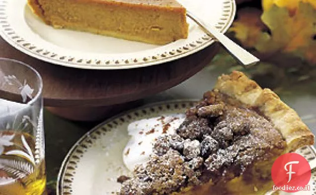Torta di zucca allo zenzero e miele