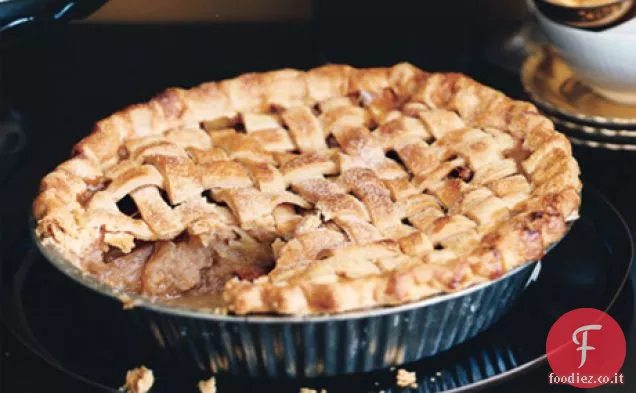 Torta di mele reticolo con zucchero di Canna messicano