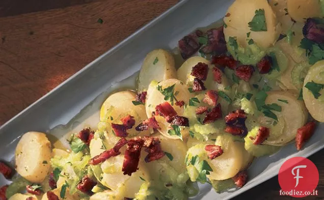 Insalata di patate con Pancetta, Rosmarino e Limone