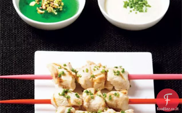 Pollo al Dragoncello con Crema di acciughe