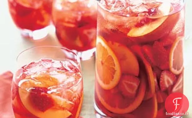 Sangria di fragole e Pesche