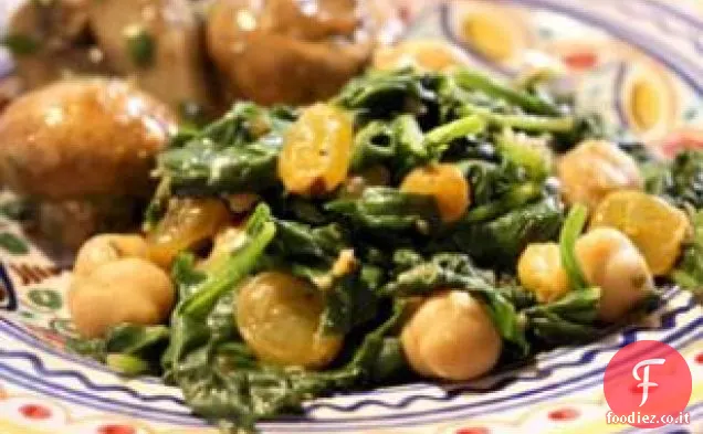 Spinaci con ceci