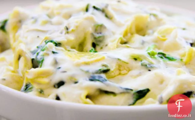 Salsa di spinaci e carciofi