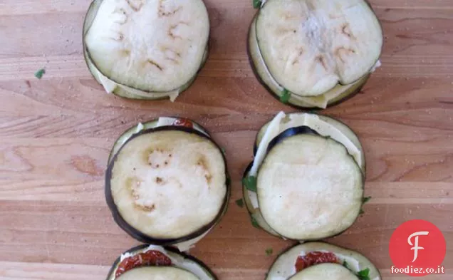 Panini di melanzane al forno