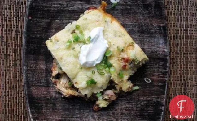 Cena della domenica: torta di tamale di tacchino