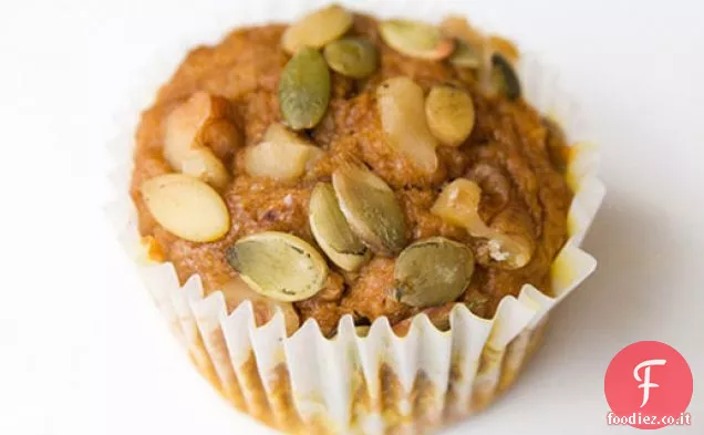 Cuocere il libro: Muffin di zucca speziati con Pepitas