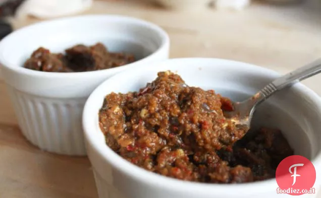 Giavanese e Sambal Nonya e riso saltato in padella con Sambal