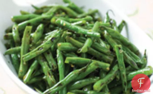 Fagiolini saltati di Cook's Illustrated con aglio ed erbe aromatiche