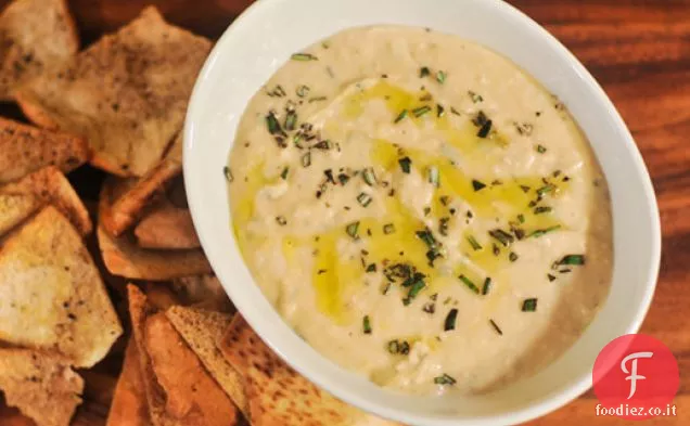 Salsa di fagioli bianchi al rosmarino e limone