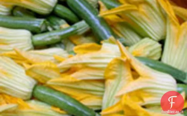 Cucinare dalle Glosse: Frittata di fiori di zucchine