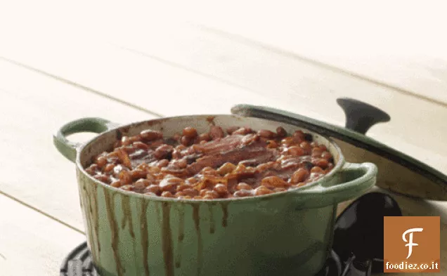 Fagioli al forno piccanti facili