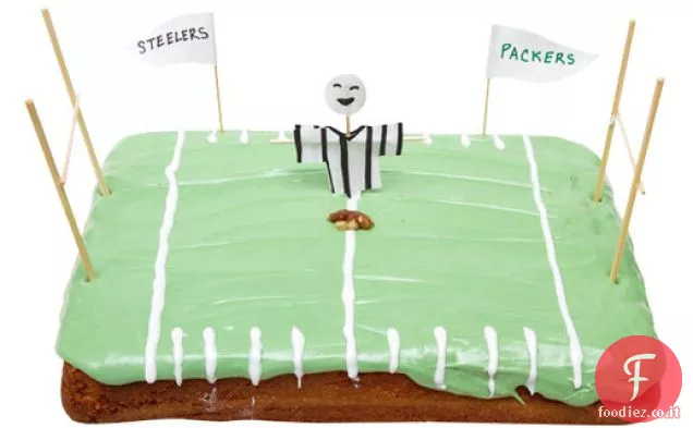 Torta a forma di campo da calcio Ricetta