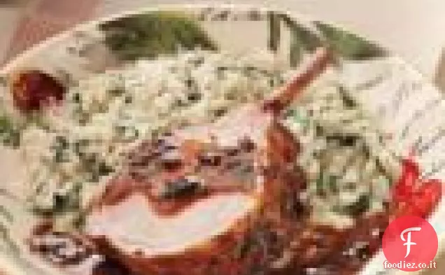 Risotto agli spinaci