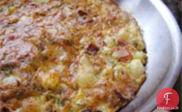 Cena stasera: Frittata con Patate, Pancetta e Menta