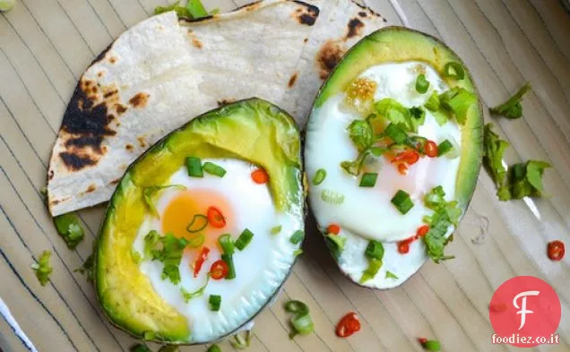 Uova cotte in Avocado